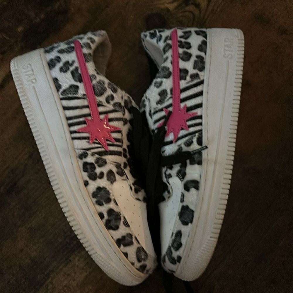 Rare -Starwalk - Starwalk Animal/Pink Star Snickers Size 6 - Picture 8 of 12